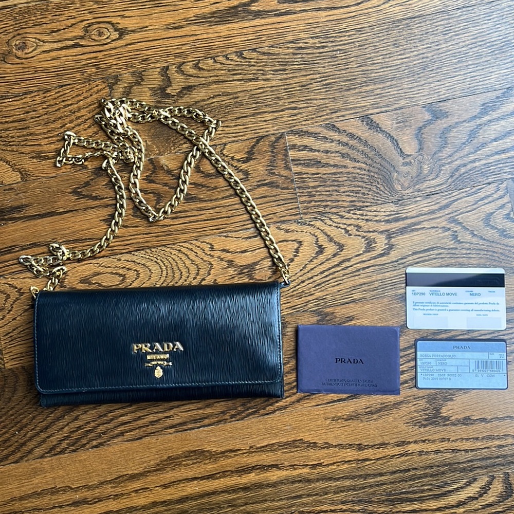 Prada Saffiano Leather WOC - Picture 10 of 11